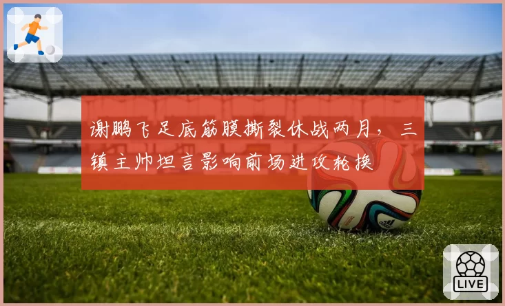 谢鹏飞足底筋膜撕裂休战两月,三镇主帅坦言影响前场进攻轮换